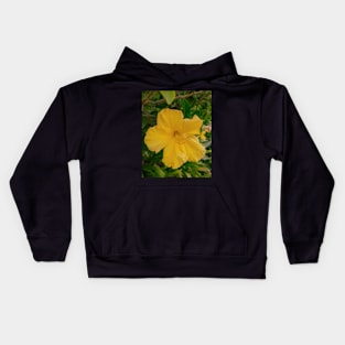 Yellow Flower Kids Hoodie